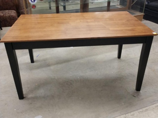 Brand New Cottage Style Tapered Leg Table 59" X 35"