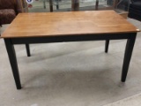 Brand New Cottage Style Tapered Leg Table 59