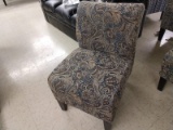 Brand New Simmons Paisley Pattern Occasional Chair