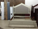 Progressive Brand King Size Bamboo Style Bed Complete With Slats