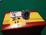 4.68ct Princess Dianna Tanzanite Ring