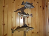 3 Fish On Driftwood