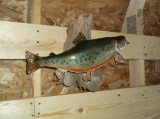 BIG FAT Brook Trout Fish Mount