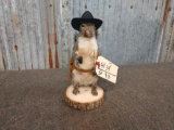 Full Body Mount Cowboy Squirrel