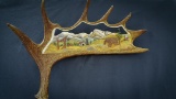 Hand Carved Moose Antler 