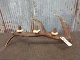 Beautiful Red Stag Antler Candelabra