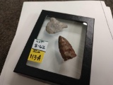 2 Native American Artifact Points