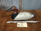Vintage Chesapeake Bay style wooden duck decoy