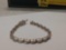 3.0ct Diamond Baguette Bracelet 10kt 12.2 Grams