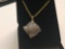 Large Diamond estate necklace