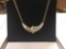 Large Diamond estate necklace