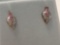 Marque pink sapphire earrings