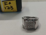 Men's 1.50ct Diamond Ring 14kt 13.9 Grams