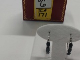 Genuine Sapphire anniversary earrings