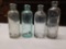 4 1800s Vintage Bottles