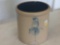 3 Gallon Redwing Salt Glaze Crock Bottom Signed