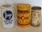 3 Vintage Tins