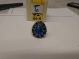 12.24ct Sapphire Dinner Ring