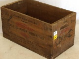 Western Ammunition Wood Box