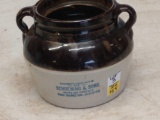 Stoneware Bean Pot Advertising