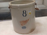 8 Gallon Redwing Crock