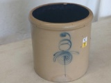 3 Gallon Redwing Salt Glaze Crock Bottom Signed