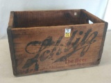 Vintage Schlitz Wooden Beer Crate