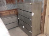 2pcs 5 Drawer High Boy & 2 Drawer Night Stand