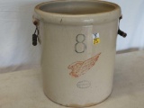 8 Gallon Redwing Crock