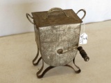 Vintage Fries Tin Butter Churn