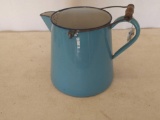 Vintage Enamel Coffee Pot