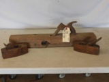 Group Of 3 Antique Wooden Blocks Planes