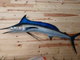 6' Replica Marlin Fish Mount NICE !