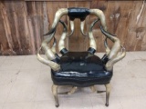 Vintage bullhorn chair