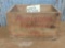 Remington Express wooden ammo crate