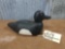 Vintage wooden duck decoy