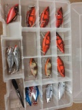 16 Rattle Trap fishing lures