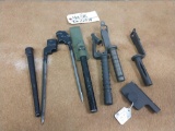 Bayonets and military gun parts