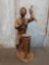 Hand carved African Ironwood Statue