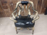 Outstanding Vintage Bull Horn Chair From TV Show Bonanza