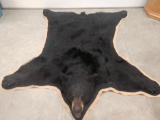 Big Black Bear rug
