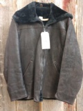 Buffalo Leather Mens Coat