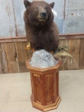 NICE Cinimon Black Bear Pedestal Mount