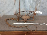 Vintage Home Made Bear Trap