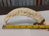 Hand Carved Warthog Tusk