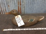 Vintage Glass Eye Duck Decoy