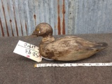 Vintage Working Glass Eye Duck Decoy