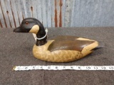 Contemporary Hand Carved Canadian Goose Decoy