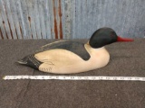 Contemporary Wooden Duck Decoy