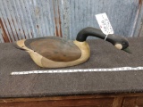 Contemporary Hand Carved Canadian Goose Decoy